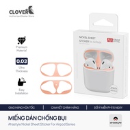 Ahastyle AirPods 1/2/3/Pro Dustproof Sticker - Ultra Thin Metal - CloverB