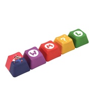 PBT Keycap Mario - Pacman (5 ปุ่ม) แต่งคีบอร์ด ปุ่มคีย์บอร์ด For Mechanical Keyboard Keycap