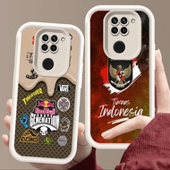 Case for Xiaomi Redmi Note 9S 8 9 Pro Max Soft White E55 Fashion Design