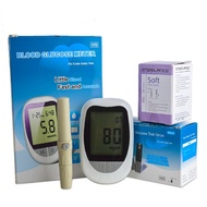 Blood Glucose Meter Glucometer Kit Blood Sugar Meter Diabetes Tester with Test Strip and Lancet