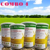 (COMBO 4) Hera Nano Curcumin Milk Gold 400g Gastroesophageal Reflux Stomach Ulcers