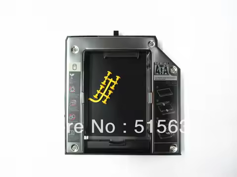 12.7mm 2nd SATA HDD SSD Hard Drive Bay Caddy for Lenovo Thinkpad T420 T430 W530 T530