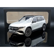 [MASH] Ready Stock Crazy Price Original Factory Nzg 1/18 Mercedes-Benz EQB 2021 Silver