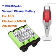 Cameron Sino 2000mAh Vacuum Cleaner Baery AG406, AG406WD, AG4106, AG4108 for AEG Electrolux AG406, ZB4106WD, AG 406