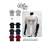 Elis Unisex T-shirt (280GSM) 100% Cotton 2C Stand Form, Print Creates Trend Code 01