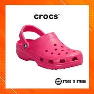Crocs Slippers Classic Clog Dragon Fruit I Mall Store I