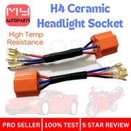 high temperature resistance Socket Lamp H4 For Z1P4T / Crypton Headlamp PNP LC135 V1 V2 V3 125ZR Cer