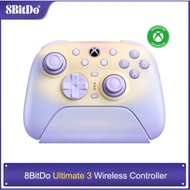 8BitDo Ultimate 3 Wireless Controller for Xbox, PC, Android, Apple With Force Ring TMR Joystick & Ch