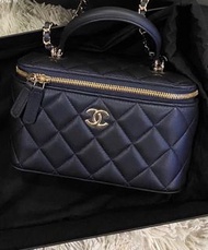Chanel Handbag 長盒子(珍珠藍)