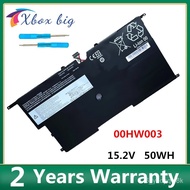 00HW003 SB10F46441 Laptop Baery For L.enovo ThinkPad X1 Carbon Gen3 2015 00HW002 SB10F46440 15.2V 50WH