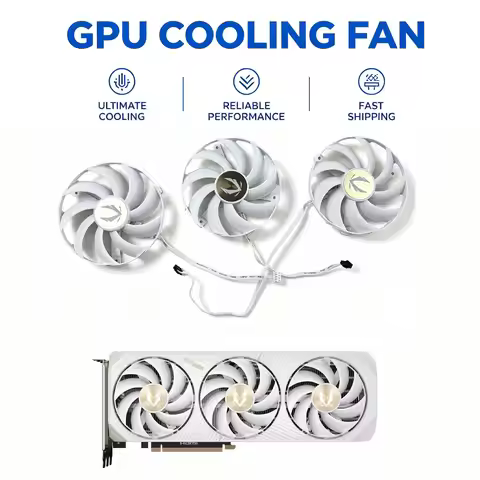 Cooling Fan 96MM 4PIN TF10S12H-15PAA 0.6A RTX5070 TI RTX 5080 GPU FAN For ZOTAC RTX 5080 RTX 5070 Ti