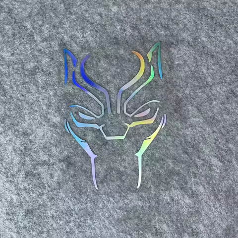 Car Stickers for Black Panther Hero Classic Cartoon Auto Truck Body Window Computer Decals