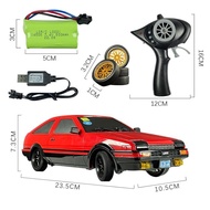 รถบังคับวิทยุ AE-86 รถดริฟท์ในตำนาน AE-86 Rc Drift + Remote Control + Battery 7.4V Li-ION
