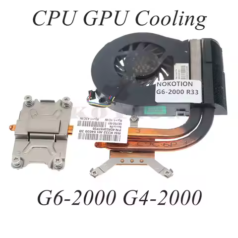 683192-001 685479-001 683028-001 683193 680550-001 R33 Radiator For HP G4 G6 G7 G4-2000 G6-2000 G7-2