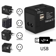 Travel Plug Adapter Universal Plug EU AU UK US With DUAL 2.1A USB Port - JY-148 931