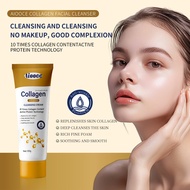 Ready Stock Collagen Cleanser 100g Moisturizing Moisturizing Repair Deep Cleansing Facial Cleanser s