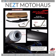 RACINGLINE SUZUKI RAIDER 150 FI 32mm JET FLOW EXHAUST EKZOS STANDARD CUTTING