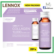 (Purple) LENNOX Collagen 10000 (50ml x 20 Bottles) COLLAGEN PEPTIDE 10,000MG EXP12/2027