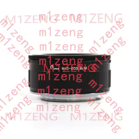 M42-EOSM macro Focusing Helicoid Adapter Ring for M42 42mm Lens to canon ef-m eosm/m1/m2/m3/m5/m6/m1