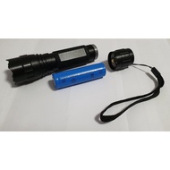 UV 365 nm Wavelenght Torch with 18650 Lithium Battery