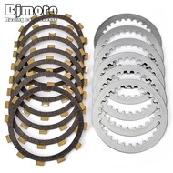 Clutch Friction Disc Plates For Yamaha TT350A TT350 XT350 BW350 Big Wheel 5Y1-16331-01 4H7-16325-00 