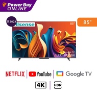 HISENSE ทีวี 85Q6N Google TV 85 นิ้ว 4K UHD QLED รุ่น 85Q6N ปี 2024 As the Picture One