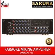 Original 2023 SAKURA AV-733 450W ×2 Digital Karaoke Mixing Amplifier
