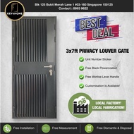 HDB Privacy Mild Steel Gate