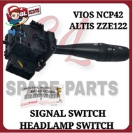 SIGNAL SWITCH (ORIGINAL) TOYOTA VIOS NCP42 ALTIS ZZE122 (84140-02100)(84140-0D060) HEAD LAMP SWITCH