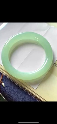 冰種 天然翡翠 緬甸 A玉 玉鐲 • 冰種芙蓉翡翠圓鐲