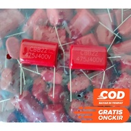 MILAR MILLAR CAPACITOR 475J400V 475 UF 400V 475UF 400 ORIGINALVOLT GOOD QUALITYOriginal
