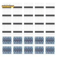10Pcs 4 Channel IIC  Logic Level Converter Bi-Directional Module 3.3V to 5V Shifter for  (Pack of 10