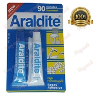 กาวอีพ็อกซี่เอนกประสงค์ แห้งช้า ตรา Araldite อาราไดท์ standard 90นาที (สีใส)