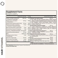 Codeage Hair Vitamins 10000 mcg Biotin, Keratin, Collagen, Vitamin A, B12, C, D3, E, Zinc, Turmeric,