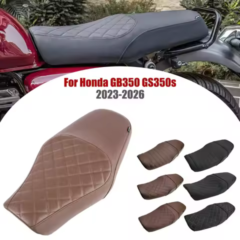 Motorcycle Front Driver Rear Passenger One Piece Seat Cover Cushion For Honda GB350 GB350S 2023-2026