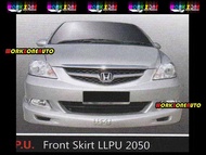 LLPU2050 Honda City 2006 Front Skirt (Mugen) Body kit Bodykit