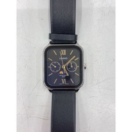CASIO Men's Watch Quartz Analog Leather BLK MTP-M305