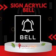 Acrylic Sign | Acrylic Bell |Custom Sign