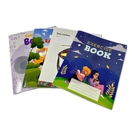 [10 Book] STANDAND Exercise Book (Single Line / 4 Cover Design given by RANDOM / 40 Sheets Per Book)