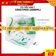 Greetmed Valve Urine Bag | Or equivalent -VT0713 (YTVT2)
