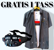 GRATIS 1 TAS  kemeja batik pria modern 2025 kemeja pria motif keren kemeja pria kemeja hawai baju pa