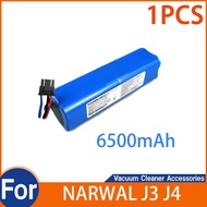 14.4V/14.8V 6500mAh  for Narwal J3 J4 YJCC012 YJCC015 Robot Vacuum Cleaner  Rechargeable Li-ion Batt