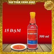 Anchovy fish sauce 15 protein - 584 Nha Trang - Traditional fish sauce, 500ml bottle, always new Dat