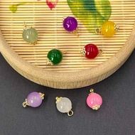 butang baju melayu butang baju butang tudung Imitation Jade Button Glass Button Tang Suit Hanfu Cheo
