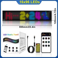 App Control Led Matrix Panel Smart Flexible Auto Indoor Bluetooth Programmable Diy Light Pixel Water