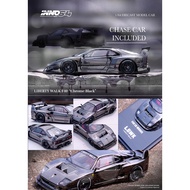 Inno64 1: LBWK Ferrari F40 Chrome Black IN64-LBWKF40-CHB64