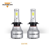 H7 LED Bulb - AUXBEAM USA S2 Series H7 LED Headlight Bulb - 6500K 8000LM Pure White