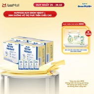Combo 4 Thùng 24 hộp SBPS Nuvi Grow Height vị chuối + hỗ trợ phát triển chiều cao hộp 110ml