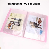 Office Document Organizer Folder A5 Display Book Transparent PVC Bag Document Storage B5 Paper Folde