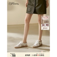 73hours Women's Shoes Brownie Spring Autumn New Style Comfortable Flat German Training Shoes Forrest